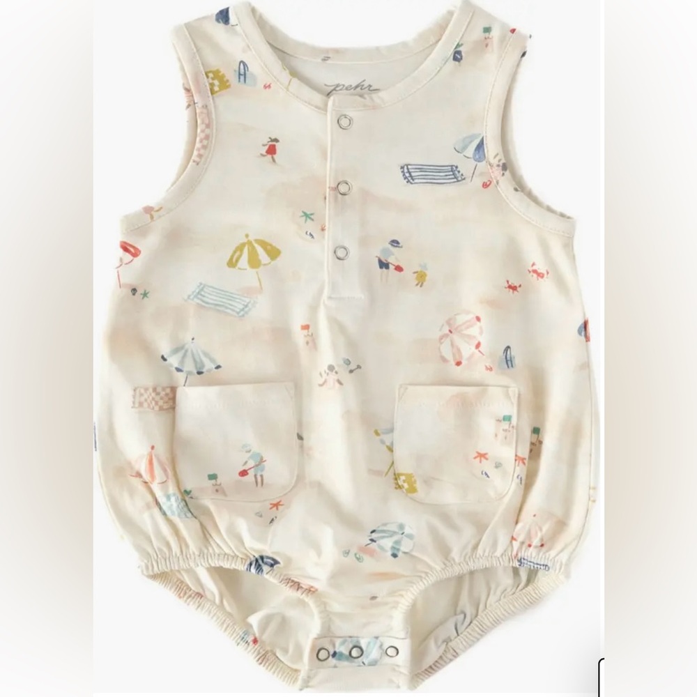 Pehr Organic Cotton One Piece Bodysuit